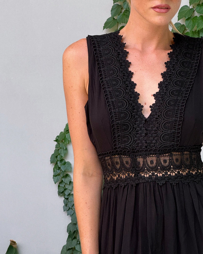 Aurélie™ | Vestido Elegante de Encaje con Escote en V